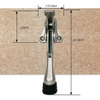 DS1085 Tope de puerta de metal semiautomático de un solo toque de fábrica para puerta