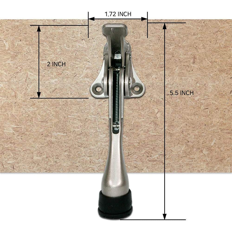 DS1085 Tope de puerta de metal semiautomático de un solo toque de fábrica para puerta