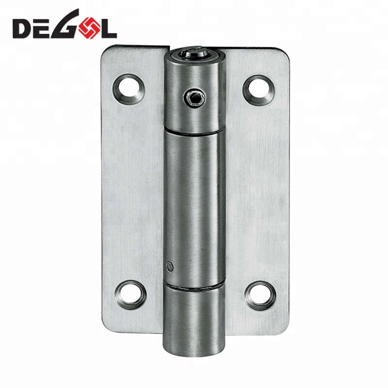 Bisagra de resorte de acero inoxidable sus304 de carga simple ajustable de alta calidad