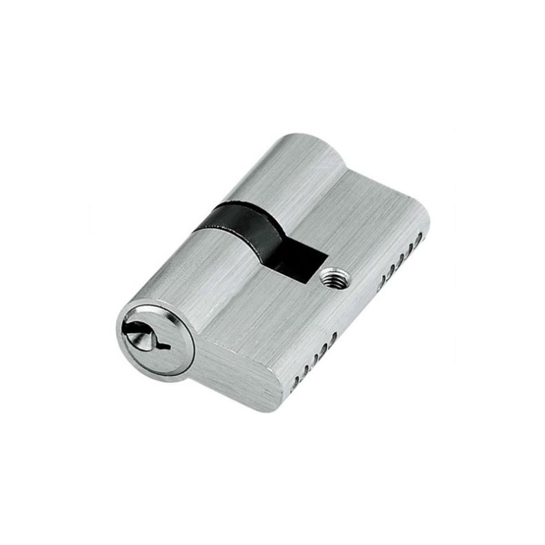 Cerradura de cilindro con perilla giratoria de latón de 60 mm sin llave para baño