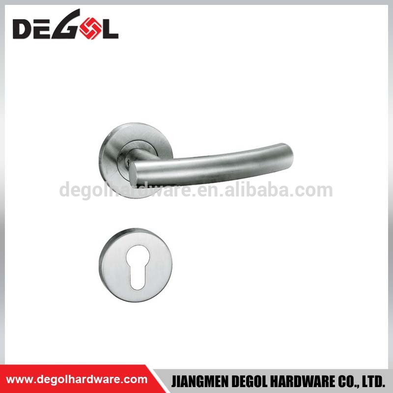 Perilla de puerta pequeña de diseño elegante perilla fija de puerta de acero inoxidable