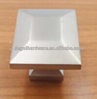 Venta caliente perillas de gabinete cuadrado de aleación de zinc de alta calidad para cajón