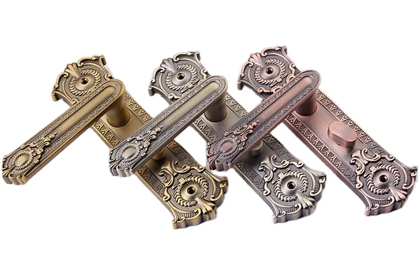 Tirador de puerta superior de aleación de zinc estilo Oriente Medio