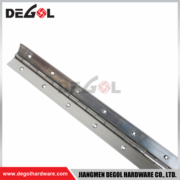DH1025 Bisagra de piano continua de acero inoxidable para herrajes para muebles de alta calidad