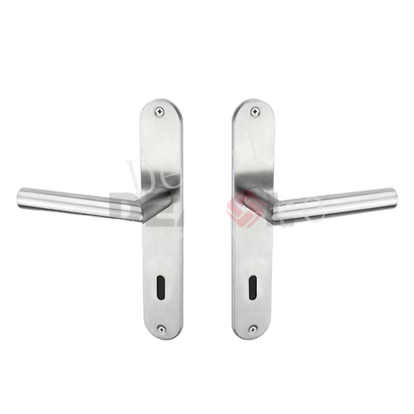 Mango de placa de perilla de puerta de aluminio en forma de mano del mejor fabricante de China