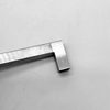 Tirador para muebles cuadrado de acero inoxidable de alta calidad.