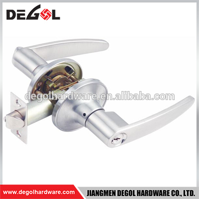 Nueva cerradura de manija de puerta tubular de palanca moderna de América del Norte