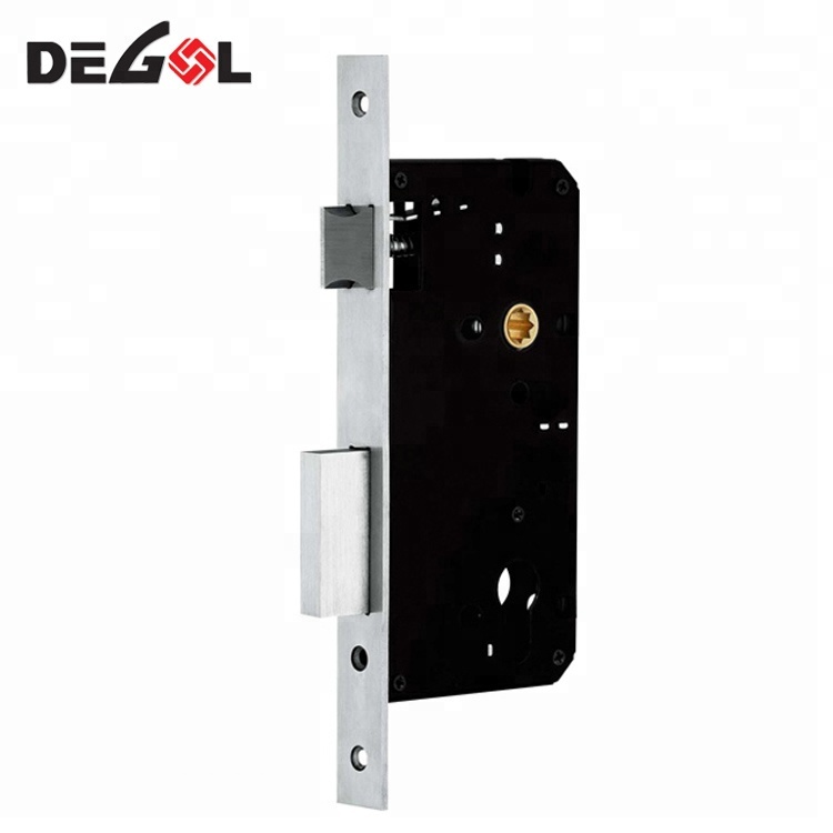 Cerradura de seguridad de doble puerta con cerradura de embutir