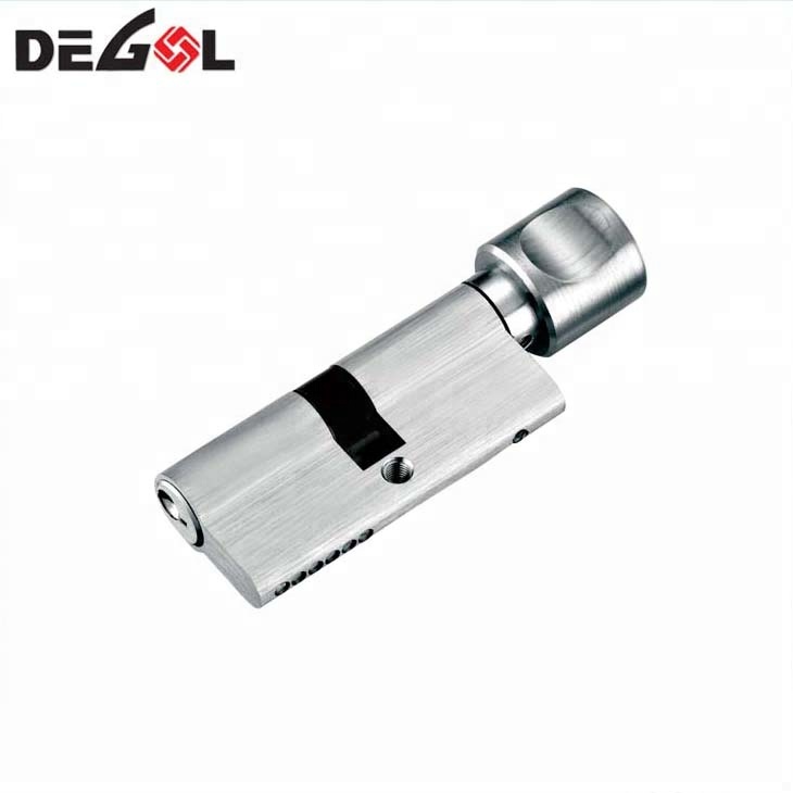Aleación de zinc mejor perilla giratoria seguro cerradura cilindro con llaves