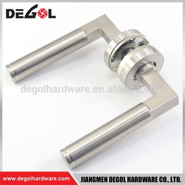 Venta caliente de acero inoxidable tipo palanca sólida perillas y manijas de las puertas