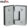 Bisagra de puerta de vidrio de cierre automático suave y resistente de nuevo diseño