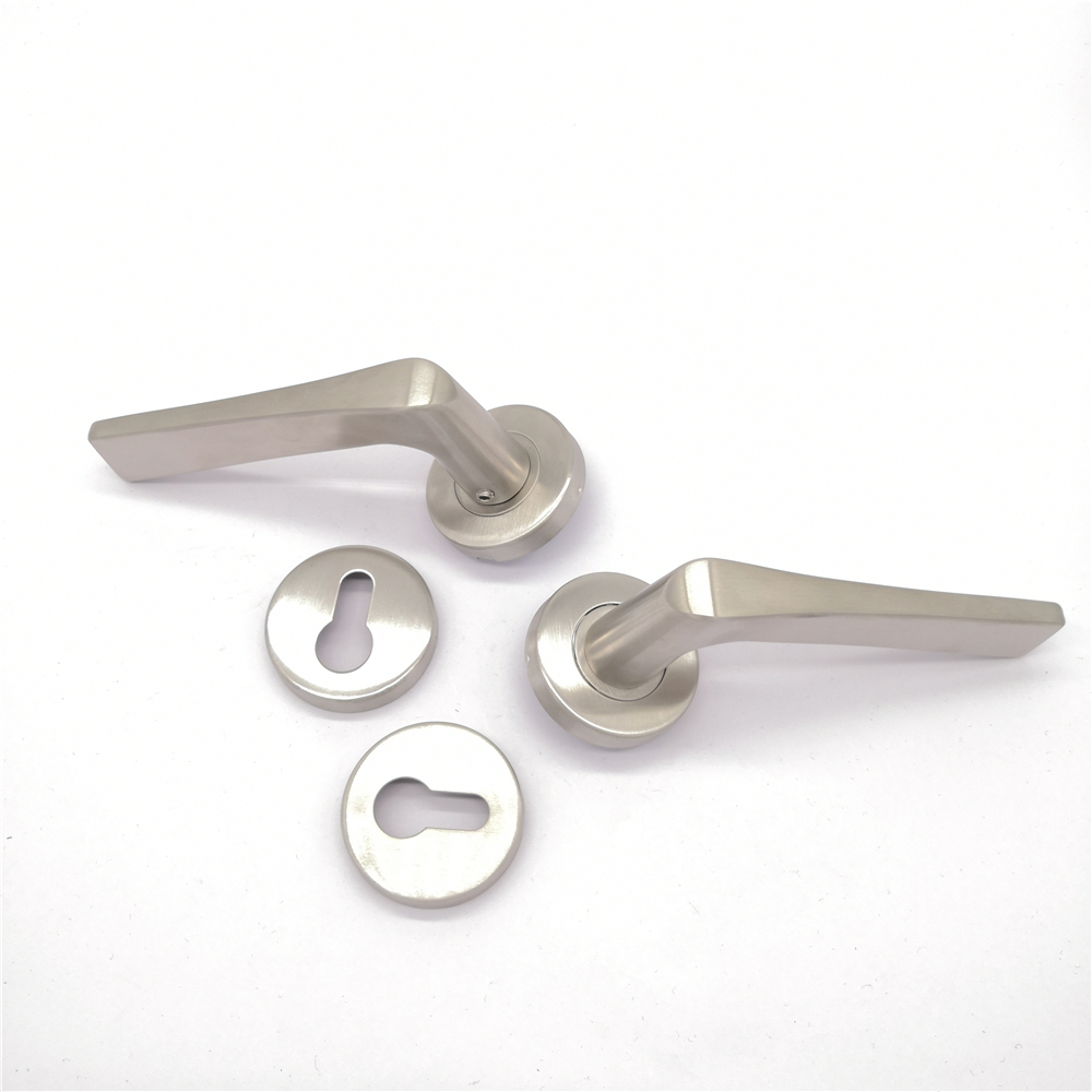 Tirador de puerta interior de doble cara con mejores ventas zamak