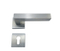 Precio de fábrica de buena calidad nuevo estilo de aluminio de plata o oro manija de la puerta para manija de puerta de acero inoxidable