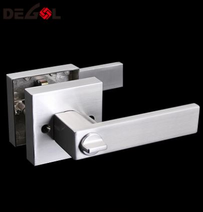 Cerradura de manija de puerta principal de alta calidad de zinc