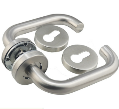 hardware de construcción de lujo Manija de puerta de zinc exterior de diseño moderno