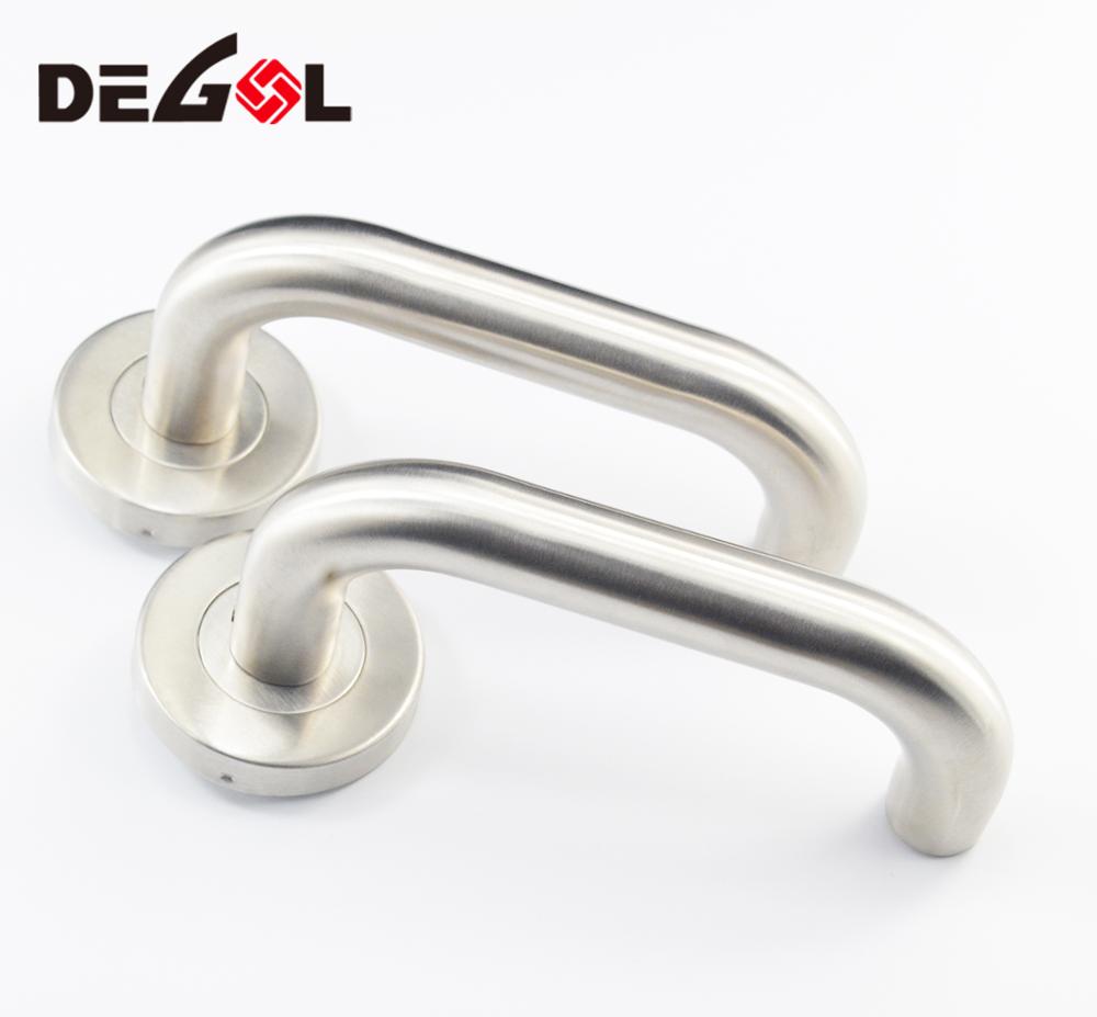 Jiangmen precio barato Venta caliente moderna de acero inoxidable de estilo rústico puerta manija