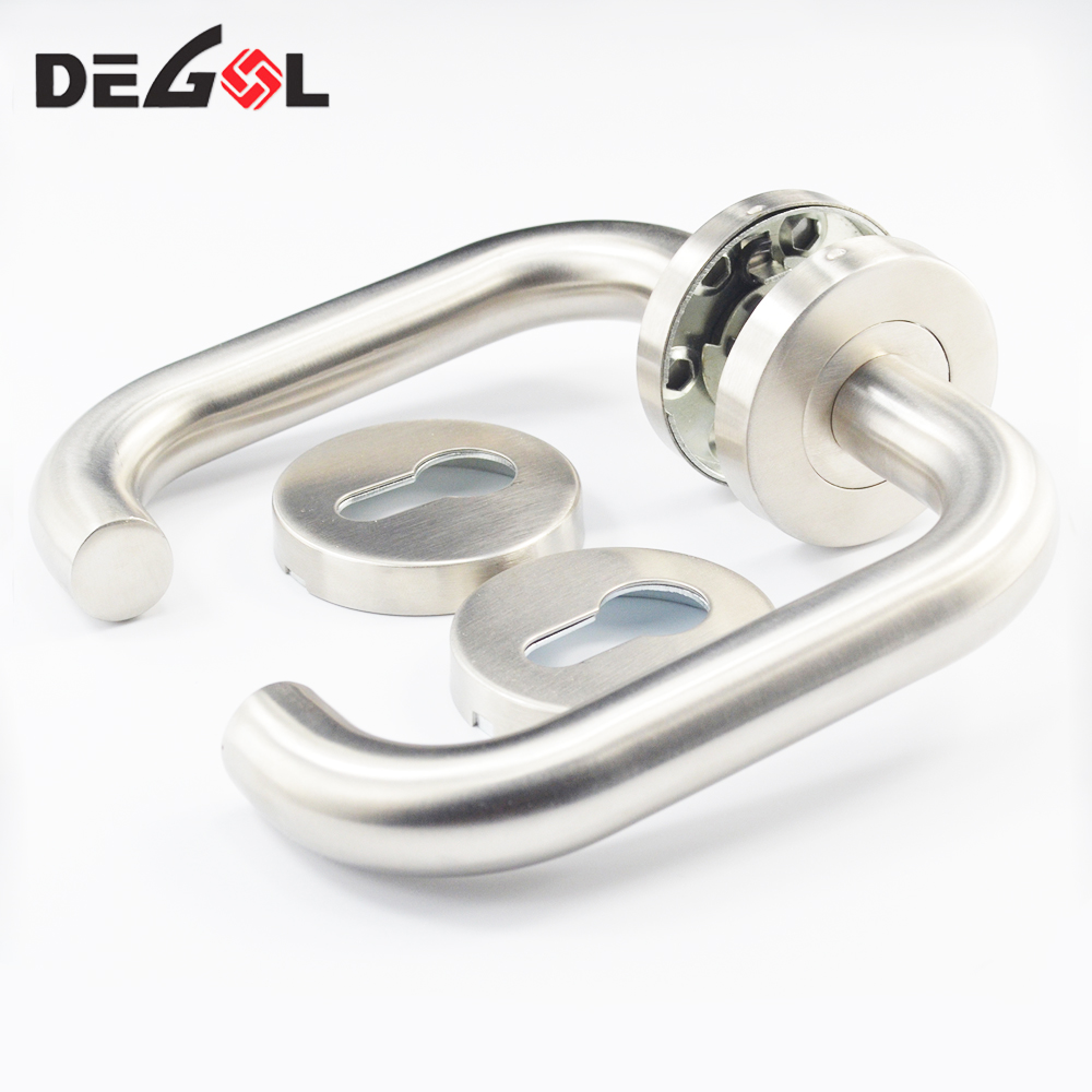 Jiangmen precio barato Venta caliente moderna de acero inoxidable de estilo rústico puerta manija