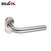 Manija de puerta sólida de acero inoxidable 