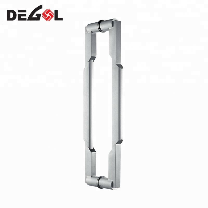 Puerta de acero inoxidable, empuje, tirador