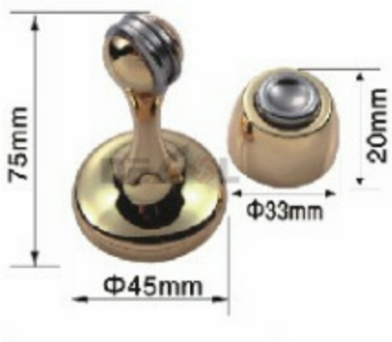 Tope de puerta de hardware de nuevo diseño más vendido en Europa