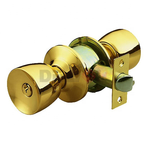 Cerraduras de puerta ideales baratas de alta calidad Cerradura de pomo de puerta cilíndrica