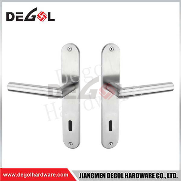 Nueva llegada Palanca de cubierta de zinc Manija de puerta Cerradura de hardware en placa