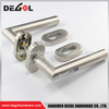 Manija de puerta europea tipo palanca de tubo de luz LED de acero inoxidable, fabricante de China
