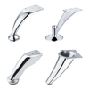  FL1017 Hermosos pies de sofá con patas de sofá de muebles cromados de metal modernos personalizados