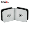 GC1006 abrazadera de estante de vidrio de acero inoxidable al por mayor de 135 grados