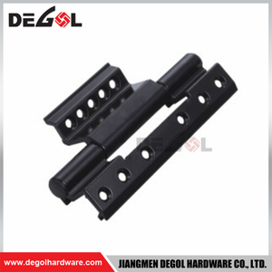 Tipos negros del fabricante de China de bisagra de ventana de aluminio abatible de apertura exterior