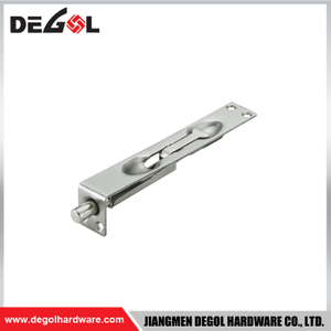 Perno rasante de acero inoxidable satinado y acero inoxidable pulido