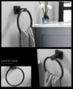 TR1005 Accesorios de baño modernos de acero inoxidable 304, anillo colgante de toalla a prueba de herrumbre para hoteles, barra de toalla de baño de lujo