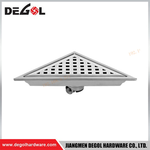 Acero inoxidable 304 del trefilado XG-310A1 drenaje de piso del grueso de 1,2 milímetros para la cocina del cuarto de baño