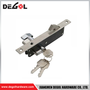 SL1037 Cerradura de puerta corrediza de aluminio con contraseña, estrecha, de aluminio, moderna y lujosa, de 85 mm Cerradura de puerta corrediza de acero inoxidable de diseño moderno con cuerpo de material de zinc 