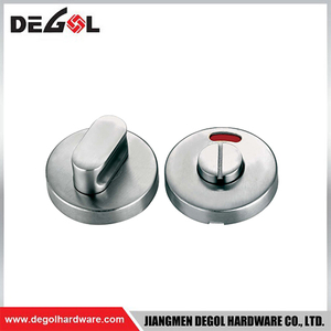 Pestillo de puerta de Hardware de baño de construcción de acero inoxidable TT1004, Perno indicador, cerradura de giro con pulgar