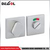 Pestillo de puerta de Hardware de baño de construcción de acero inoxidable TT1009, Perno indicador, cerradura de giro con pulgar