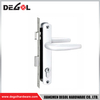 Cerradura de puerta corrediza de vidrio de aluminio SL1015, estrecha, 85 mm, contraseña, impermeable, para exteriores, con aplicación TTlock, puerta lateral doble 