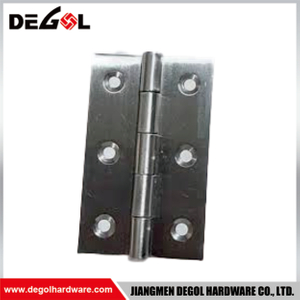 Bisagras de puerta de hierro plateado de 3'*1.5'*1.2mm fabricadas en China