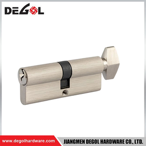 Cilindro de cerradura abierta simple de latón de 65 mm fabricado en China
