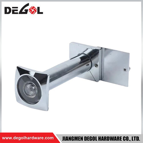 DV1008 Visor de ojo de puerta personalizado Lente gran angular resistente al fuego Visor de mirilla de puerta