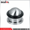 Tope de puerta magnético de acero inoxidable de Φ30x35mm con protector de pared de tapón de puerta de goma