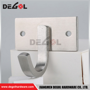 CH1011 gancho de puerta gancho de puerta de diseño Nuevo producto Diseño de acero inoxidable Comprar hardware Gancho de pared de tornillo Gancho de baño, gancho de pared de tornillo Hardware de puerta de diseño de producto