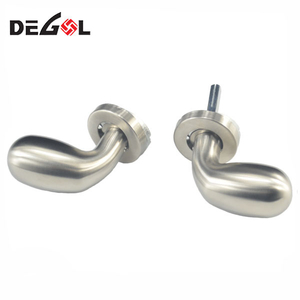 Perilla de puerta pequeña de diseño elegante, perilla fija de puerta de acero inoxidable