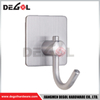 Ganchos para abrigos decorativos montados en puerta de acero inoxidable HKS1016