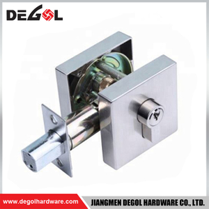 Cerradura de puerta con cerrojo cuadrado de aleación de zinc BDL1006