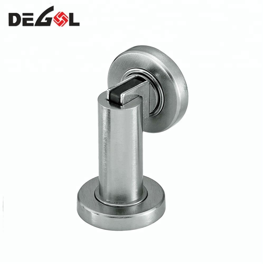 Tope de puerta de la novedad venta caliente tope de puerta magnético montado en el piso de acero inoxidable