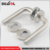 Manija de puerta de doble cara de acero inoxidable 201/304 estilo americano