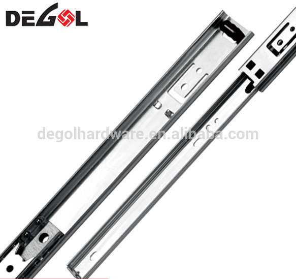 PROVEEDOR PROFESIONAL Diapositiva de cajón de canal telescópico de acero inoxidable