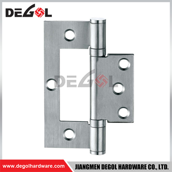 Bisagras de puerta rasantes de acero inoxidable DH1002 para puerta de madera