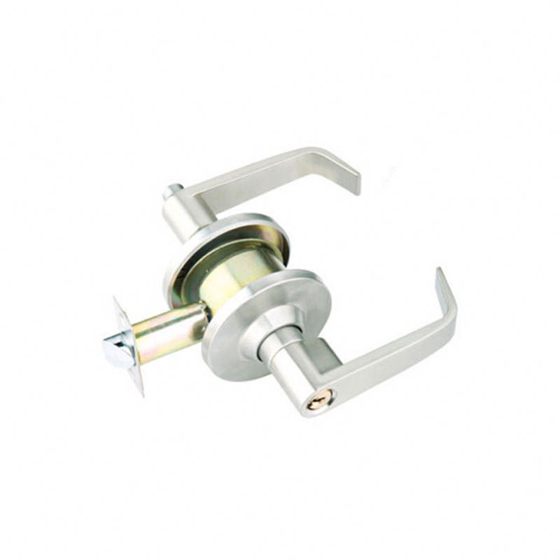 Juego de cerradura de manija de puerta de baño de aleación de zinc estilo americano BK